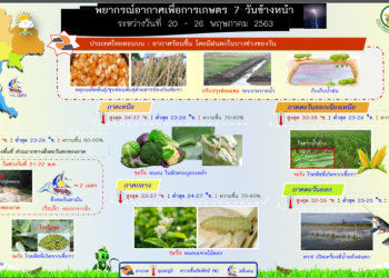 เข้าหน้าฝน กรมอุตุนิยมวิทยา เตือนเกษตรกรทั้ง 5 ภาคกับเรื่องที่ต้องระวัง