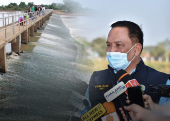 ชป.เดินหน้าเติมน้ำอ่างฯห้วยตลาดและอ่างฯห้วยจระเข้มาก ป้องกันปัญหาขาดแคลนน้ำเมืองบุรีรัมย์