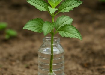 เทคนิคปักชำยอดกะเพรา