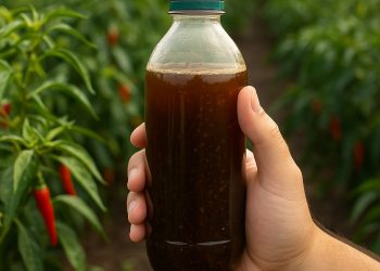 สูตรเด็ดไล่เพลี้ยไฟในพริก