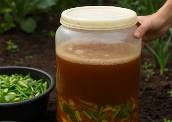 สูตรน้ำหมักจากเศษผัก 