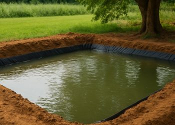 เลี้ยงปลาในบ่อดินหลังบ้าน