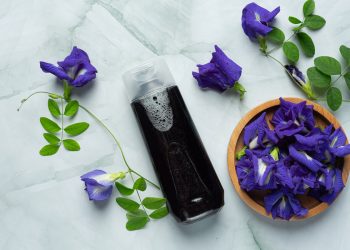 เทคนิคอบแห้งดอกอัญชัน ให้ได้สีสด สวย เกรด A