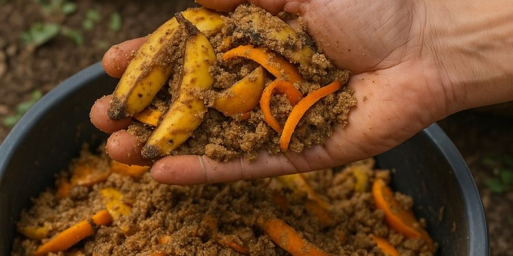 ปุ๋ยหมักแห้งจากเปลือกผลไม้ ทางเลือกใหม่ของเกษตรอินทรีย์