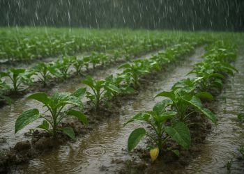 น้ำขัง ดินเน่า พืชไม่โต! แก้ยังไง? ให้พืชอยู่รอด