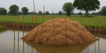 สูตร “อาหารปลาจากฟางหมัก” เพิ่มอาหารธรรมชาติให้ปลา ลดต้นทุน น้ำไม่เสีย