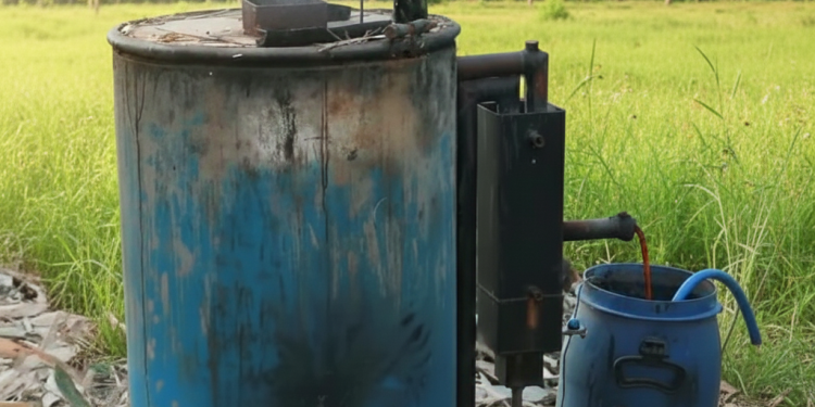 จาก “เตาเผาถ่าน” สู่ “น้ำส้มควันไม้ รายได้เสริมของเกษตรกร